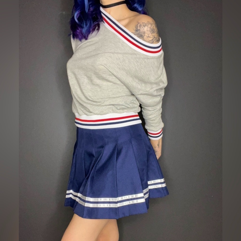 Vintage American Apparel Varsity Raglan Sweatshirt